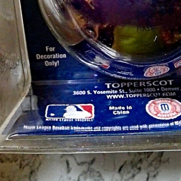 Topperscot LSU Tigers 3" Glass Bulb Christmas Tree Ornament Candy Canes NCAA SEC - Picture 4 of 5